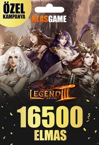 Legend Online 15000 +1500 Elmas EPİN (KAMPANYALI ÜRÜN)